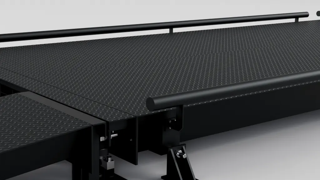 Cantar pentru camioane OPTIMUS cu balustrada laterala.webp